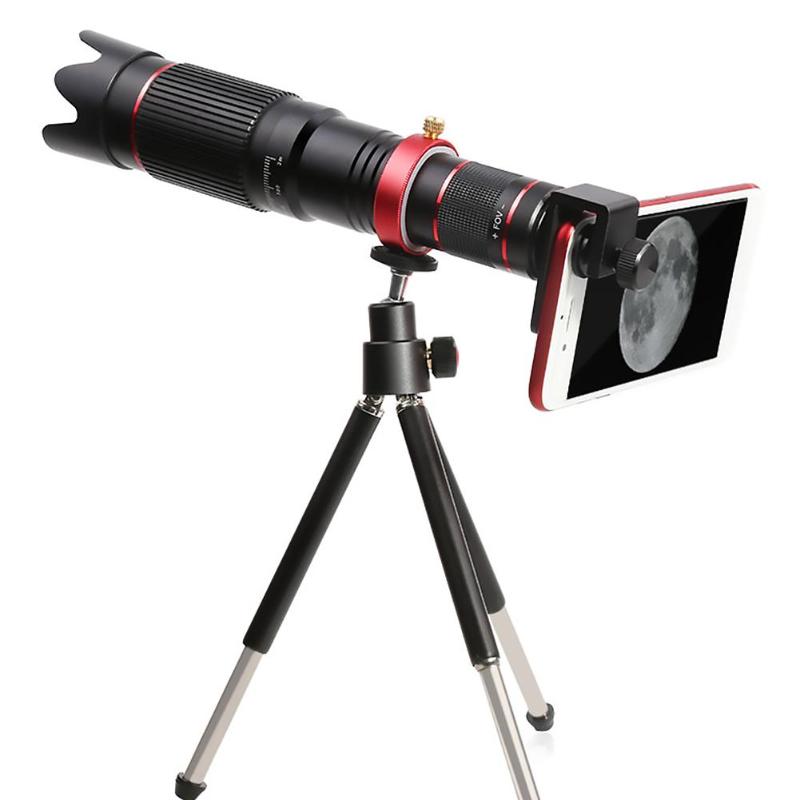 ALLOYSEED Universal 4K HD 36X Optical Zoom Camera Lens Telephoto Lens Mobile Telescope Phone for Smartphone Cellphone lente