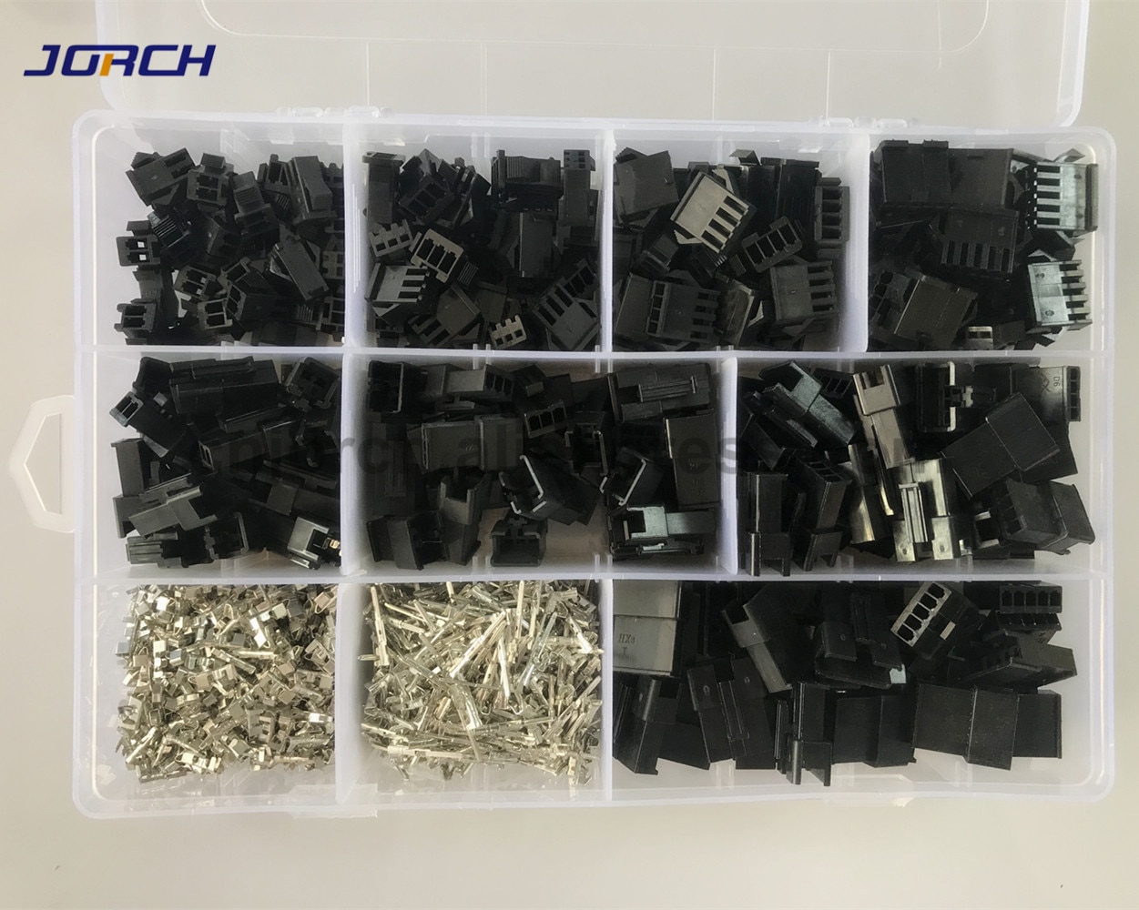 1080Pcs SM2.54 Kits 2pin/3pin/4pin/5pin 2.54mm Pitch Female and Male Header Cable Connector JST SM2.54