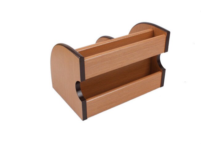 Bureau en bois de luxe organisateur Bureau Bureau porte-stylo trieur en bois avec tiroir