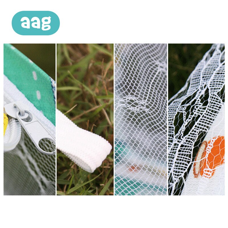 AAG Portable Folding Baby Bedding Crib Mosquito Net Newborn Summer Infant Insect Netting Baby Yurt Mosquito Outdoor Tent 30