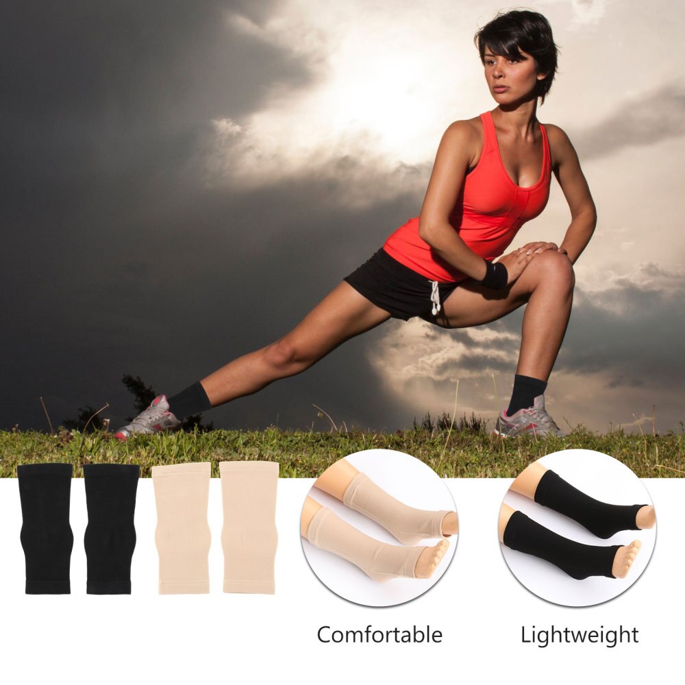 2 paires cheville soutien chaussettes de sport Durable cheville soutien manchon sport cheville orthèse cheville soutien bas pour la maison