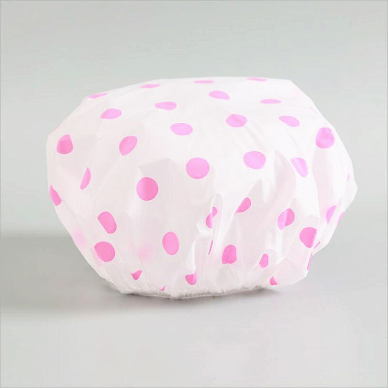 Waterproof Shower Cap Elastic Thicken Bathing Cap Bathing Hat For Women Spa Bathing Hair Salon Bathroom Shower Cap: G