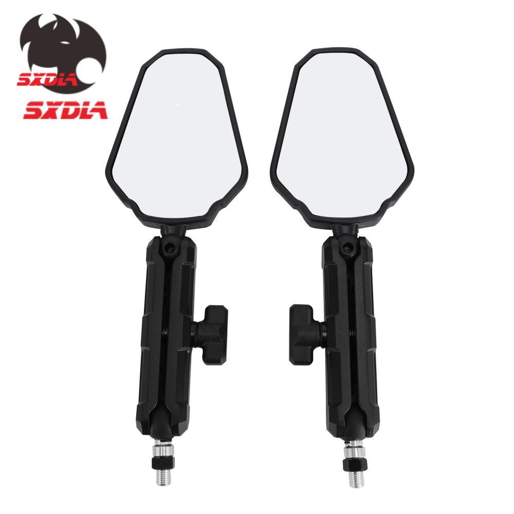 Espelho retrovisor para motocicleta, espelho lateral para ktm adv honda kawasaki versys klr650 benelli trk rally universal