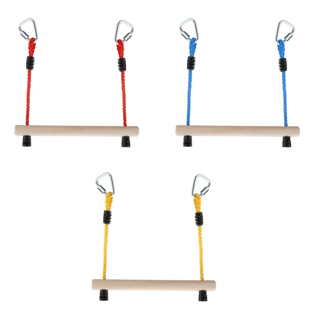 Kids Rope Ladder Rod Childrens Outdoor Climbing Frame Bar Tree House Parts