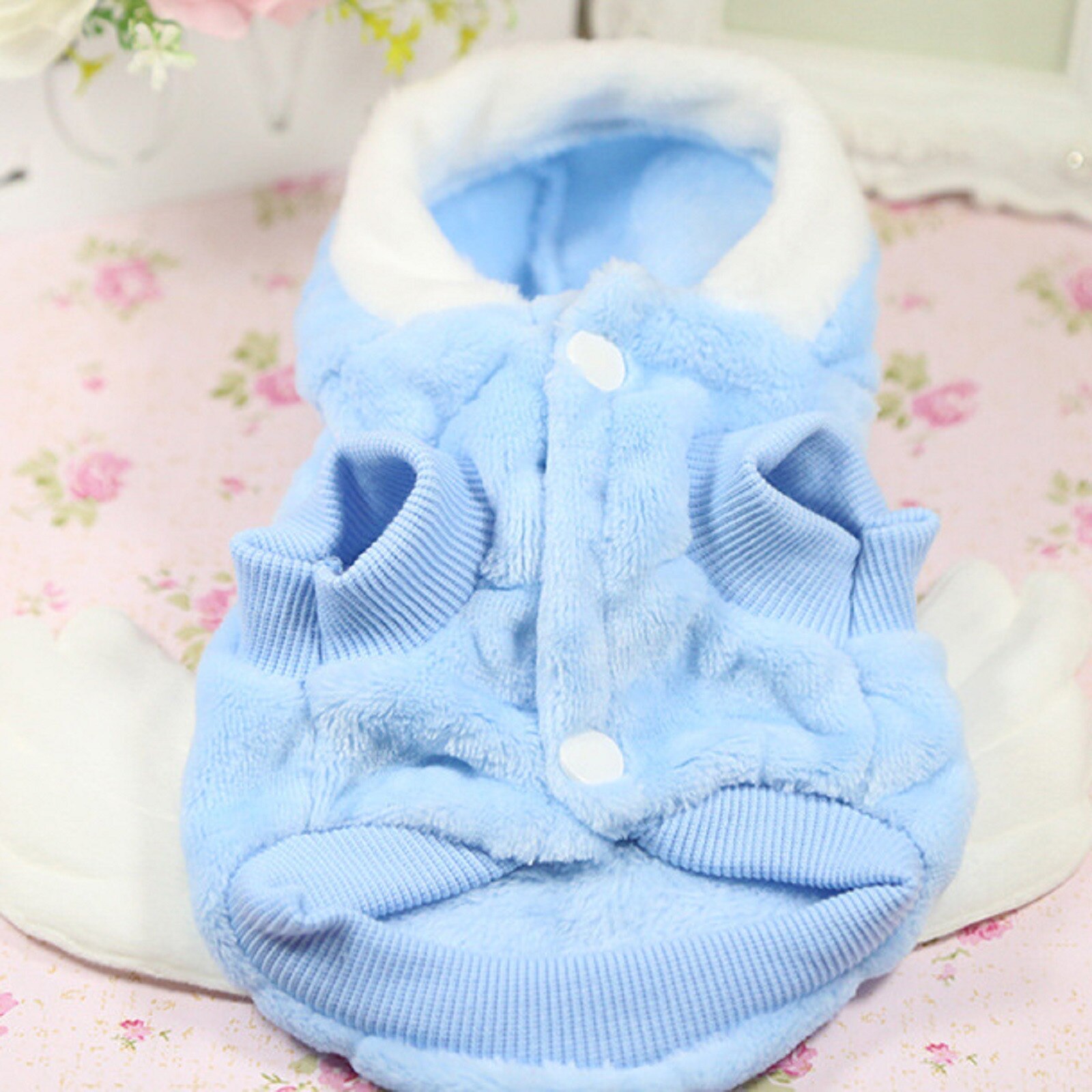 Zoete Stijlvolle Winter Warm Kleine Hond Kleding Huisdier Hond Jas Kleding Voor Katten Franse Bulldog Ubranka Dla Psa Honden Kleding