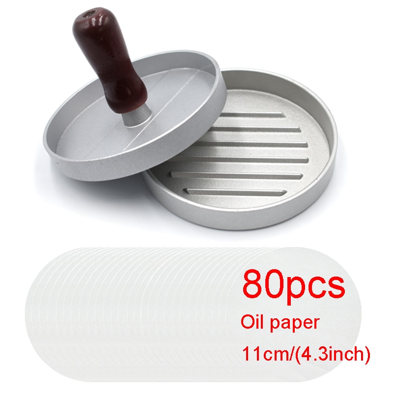 Herramientas de cocina, máquina para hacer hamburguesas, prensa de carne y hamburguesas, prensa para exterior, utensilios para barbacoa, Cocina, Bar, herramientas de comedor