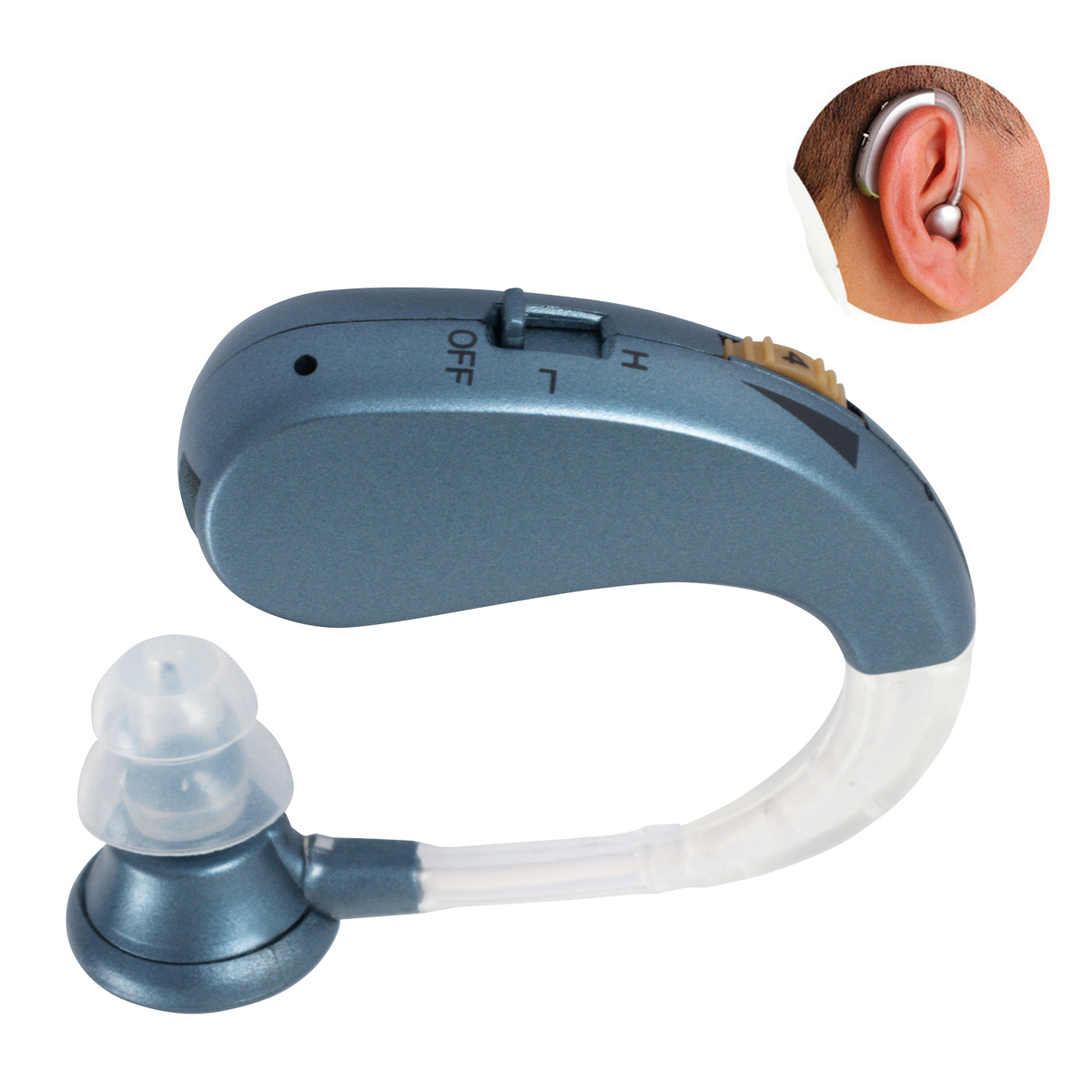 Rechargeable Mini Digital Hearing Aid Listen Sound... – Grandado