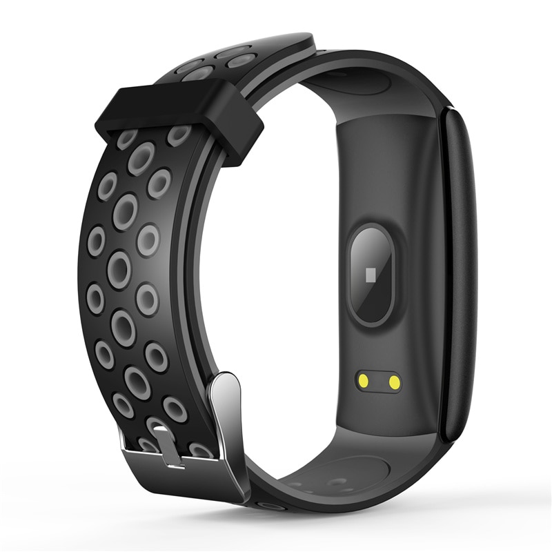 Q8 smart armbånd mænd kvinder pulsmåler vandtæt bånd fitness tracker  q8l smart ur til ios android telefon