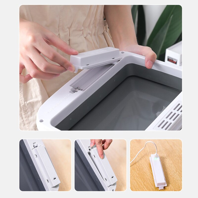 Poubelle intelligente automatique sans contact, poubelle à capteur automatique, poubelle à déchets électrique