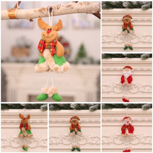 Kerst Ornamenten Leuke Welkom Santa Sneeuwpop Xmas Deur Opknoping Decoratie Ons