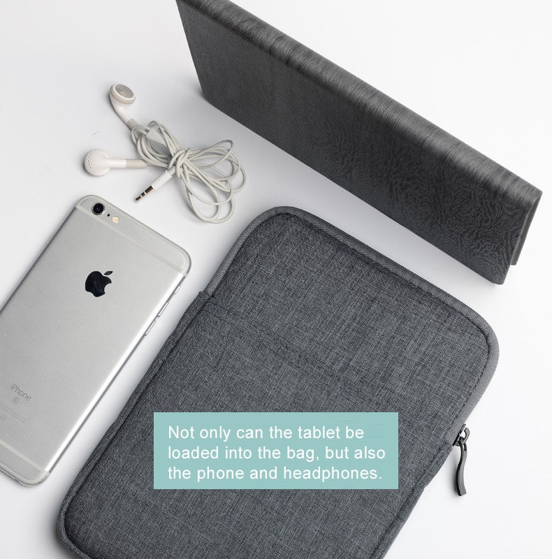 Portable Thickened inner bag Case For Teclast P80X/P80H 8inch tablet zipper Pouch Bag Case For Teclast X80HD/X80H/T8 + stylus
