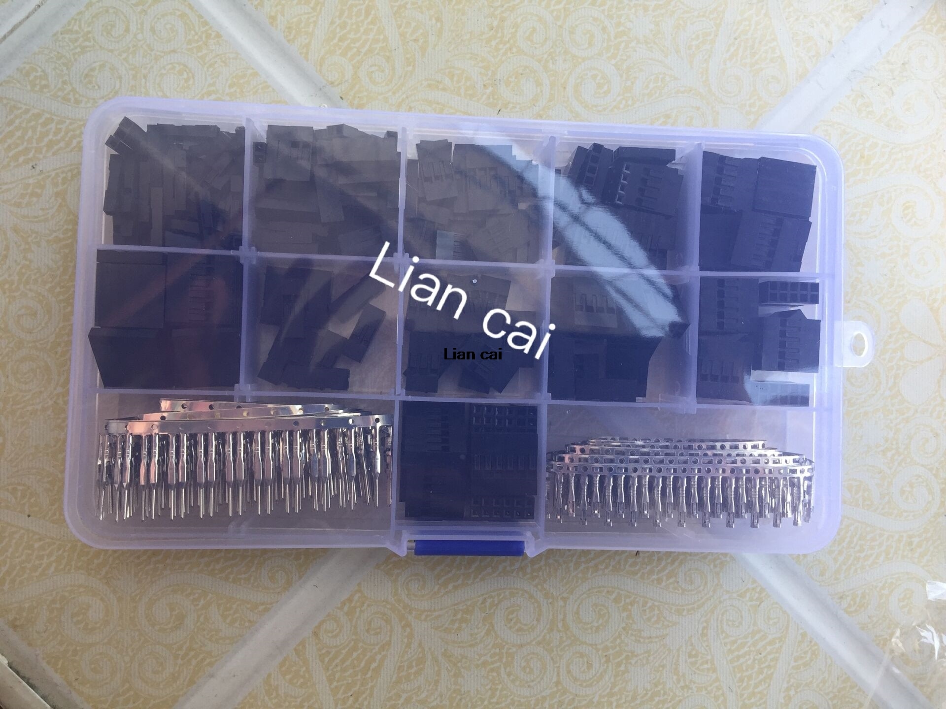 630pcs Dupont Wire Cable Jumper Pin Header Connector Housing Kit Male Crimp Pins+Female Pin Connector Terminal Pitch With Box