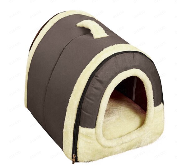 Comfortabele Pluche Kennel Honden Huisdier Kattenbakvulling Diepe Slaap Kattenbakvulling Slapen Bed Kat Bed Kussen Huis Voor Huis Tent dierenwinkel: Default Title