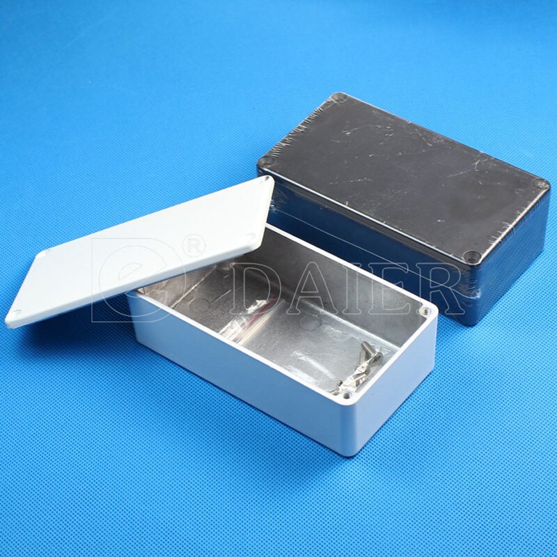 6pz 125B BIANCO/NERO effetti per chitarra pedale scatola