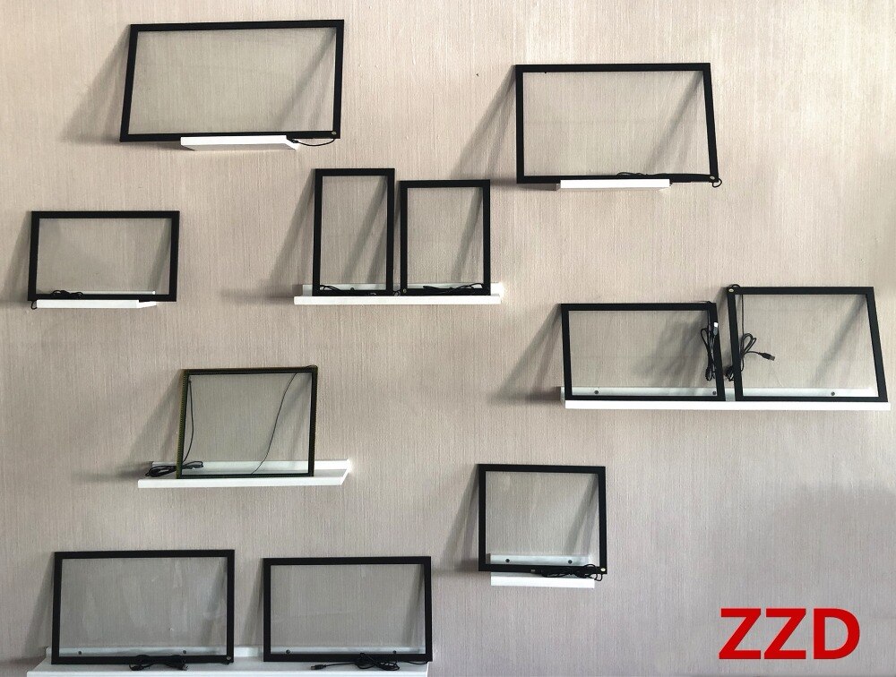 ZZDTOUCH 23.6 inch infrared touch screen 2 points ir touch frame touchscreen raspberry pi touch screen