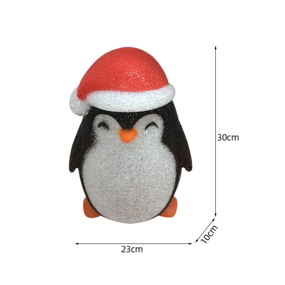 30*10*23Cm Kerst Pinguïn Veranda Licht Cover Gang Muur Lampenkap Kerst Decoraties Veranda Licht Covers voor Ga