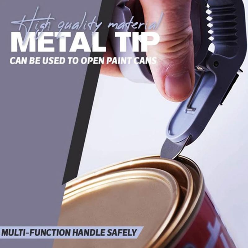 Multifunctionele Schilderen Tool Borstel En Roller Cleaning Tool Emmer Opener Verf Waterbasis Latex Verf Emmer Clip Verf Tool