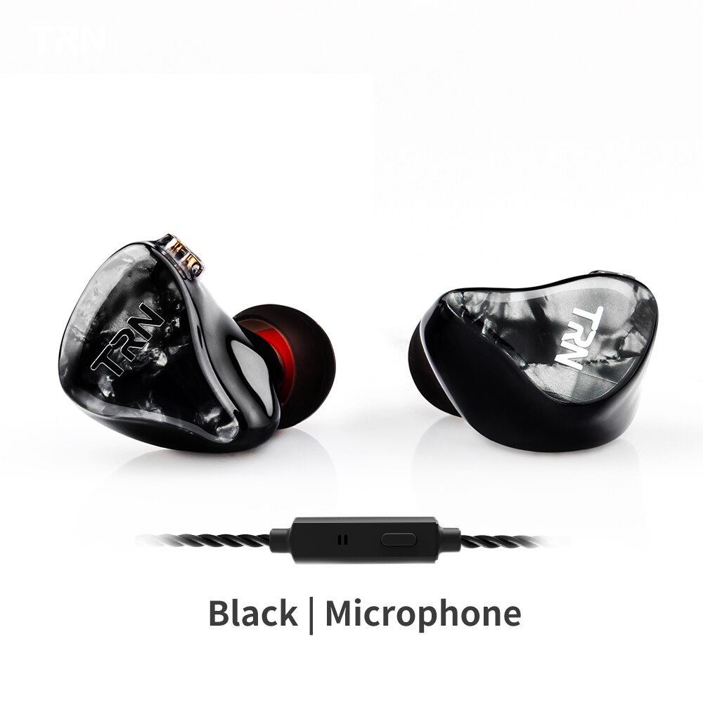 TRN IM2 1DD + 1BA Hybrid In Ear Oortelefoon HIFI DJ Monitor Running Sport Oortelefoon Oordopje Headset Met 2PIN Afneembare TRN IM1 V80