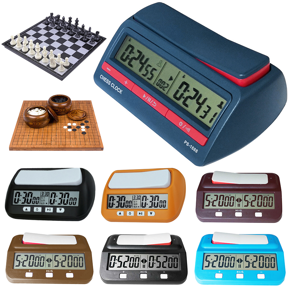 Échecs professionnels Minuterie numérique Horloge explorez ecs I-GO compte à rebours Jeu de société Horloge numérique Électronique Compteur chronomètre