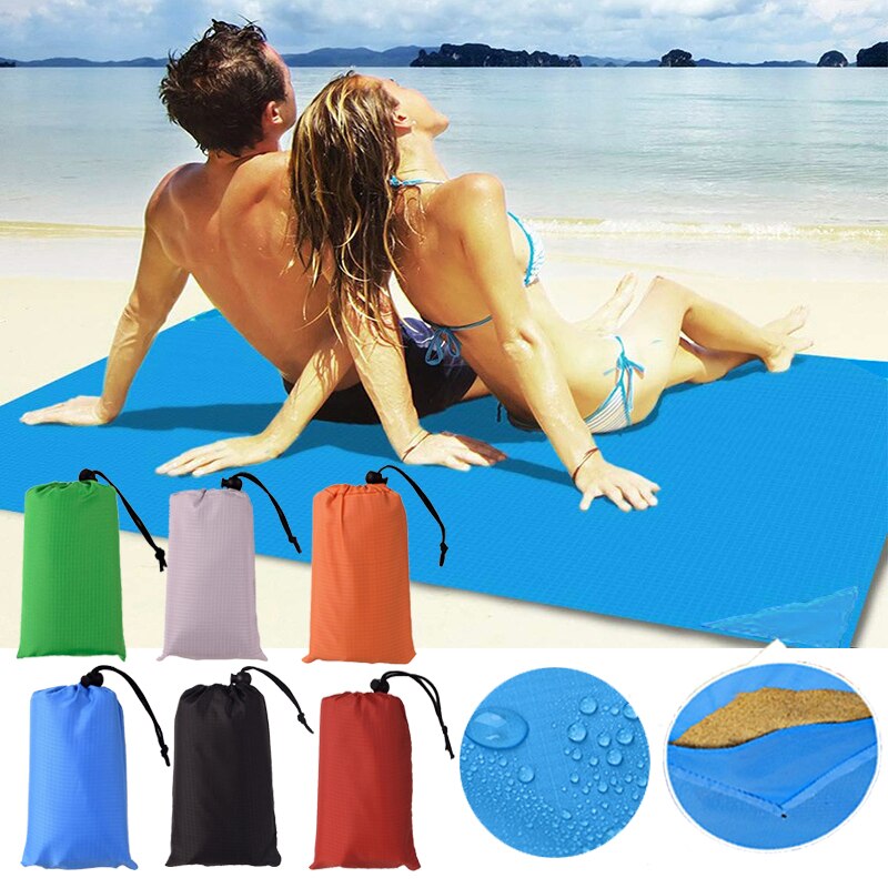 Lichtgewicht Mat Camping Waterdicht Tafelkleed Draagbare Strand Matras Picknick Waterdichte Matten Outdoor Tapijten Tent Deken 1.4*2M