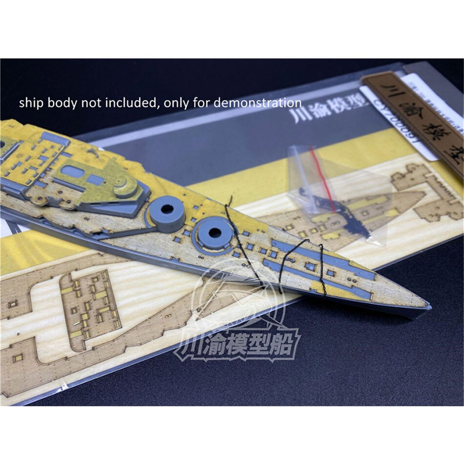 1/700 maßstab Holz Deck Masking Blatt für Flyhawk FH1300 Deutsch Kreuzer Derfflinger 1916 Modell CY700091