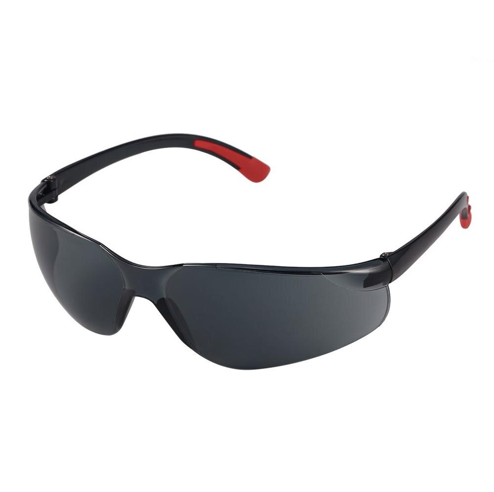 Leshp 1 stk sikkerhedsbriller beskyttelsesbriller arbejdssikkerhedsbriller anti-dug vindtætte støvtætte briller gennemsigtig grå: Default Title