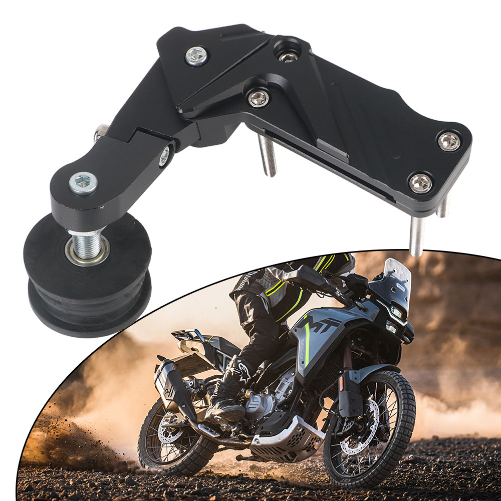 Einstellbare automatische Einstellung Kettenspanner Spannrad Kettenspanner Universal- Motorrad breite Kette Anti-Rutsch-Gerät