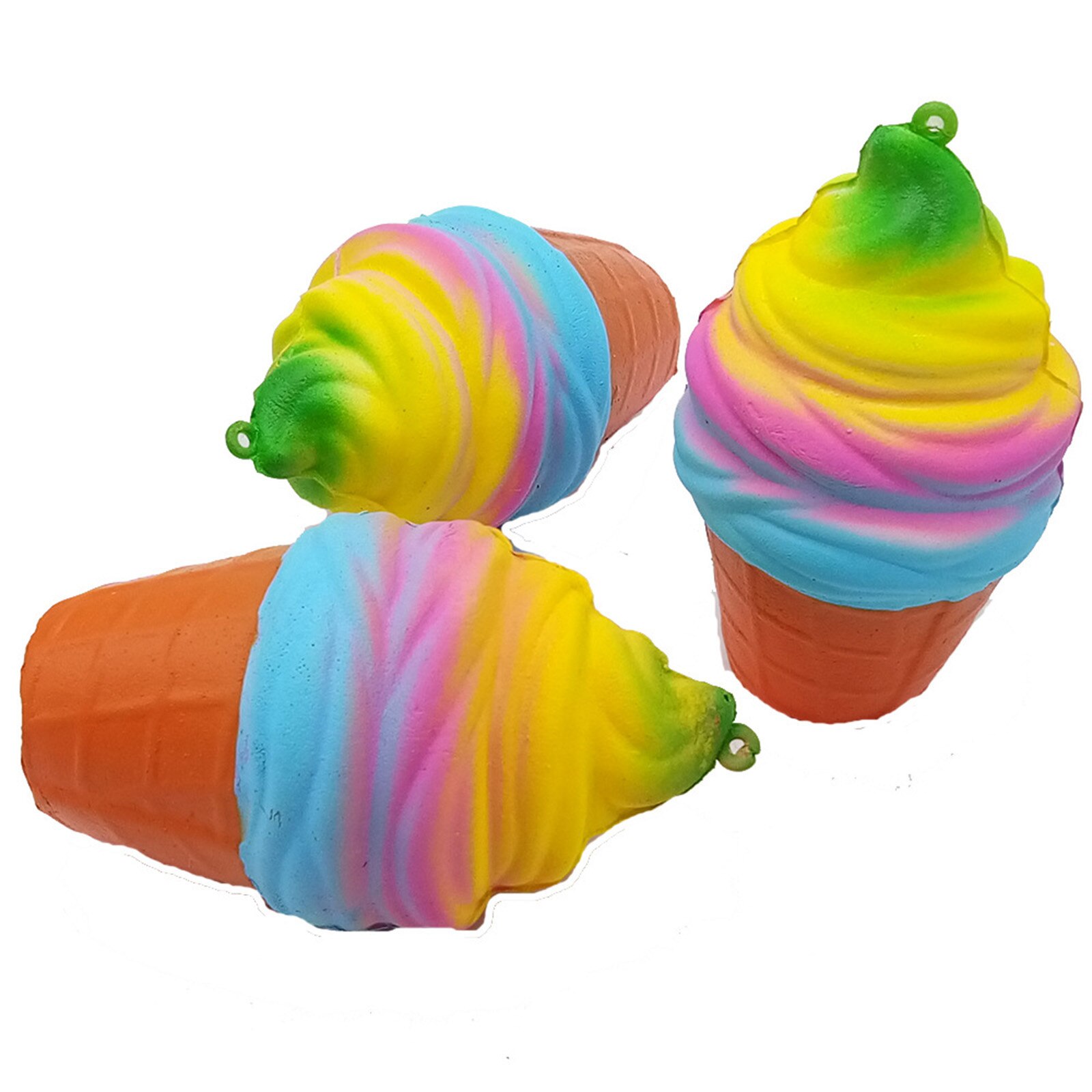 erwachsene freundlicher Zappeln Spielzeug Antistress-Squishy Spielzeug Duftenden Regenbogen Fudge Eis Squish Langsam steigend Dekompression Spielzeug: Ursprünglich Titel