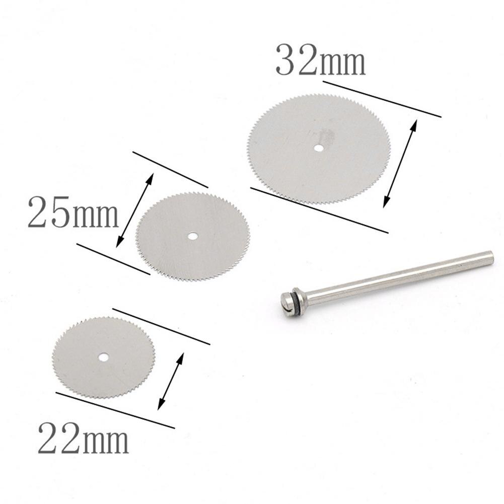 10pcs Stainless Steel Saw Blades Circular Plastic Wood Thin Acrylic Cutting Disc Woodworking Power Tool Accessories
