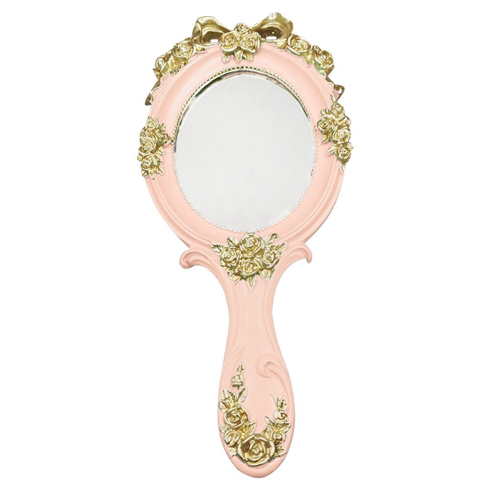 1Pc Style Handheld Mirror Cosmetic Mirror Home Makeup Tool: Default Title