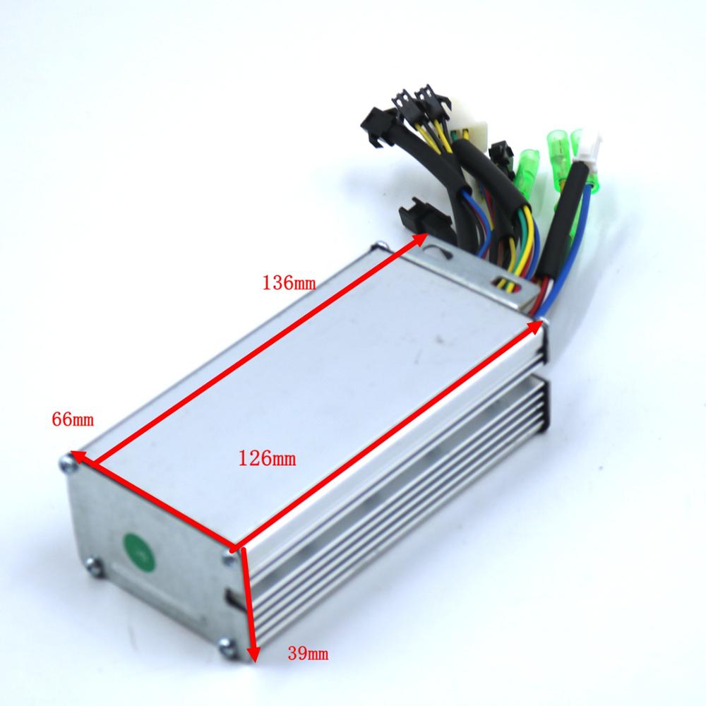 500W 25Amax 36V 48V Borstelloze Dc Motor Controller Ebike Kunteng Controller
