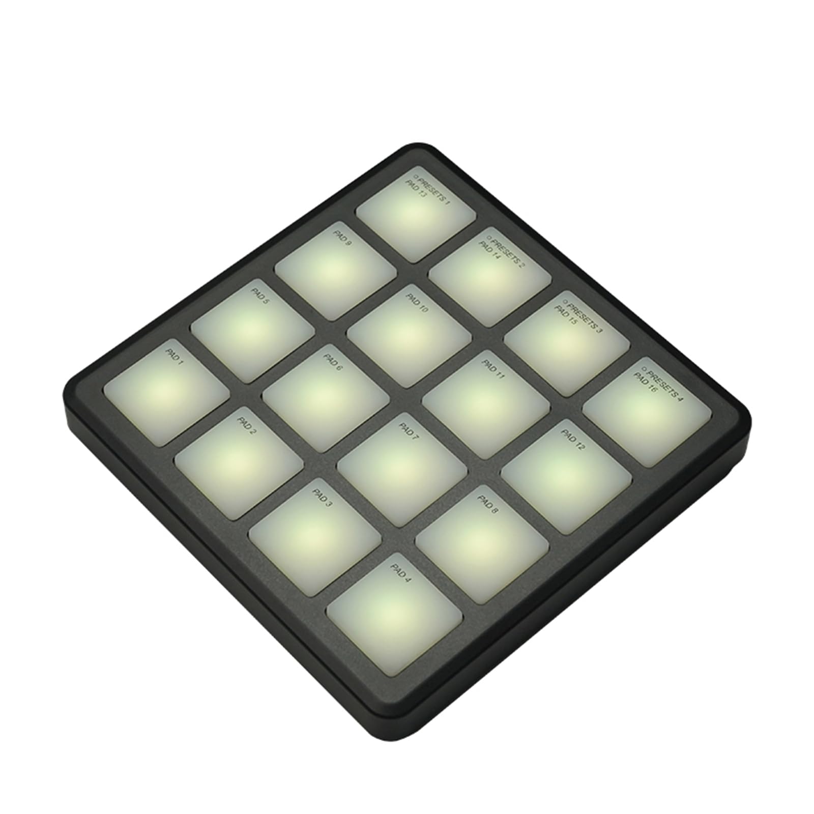 M-VAVE Smc-Mixer Draadloze Midi-Controller Mengpaneel Bt-Verbinding Batterij Type-C Voeding Usb Voor Windows/Mac/Ios/Android: Donker Kaki