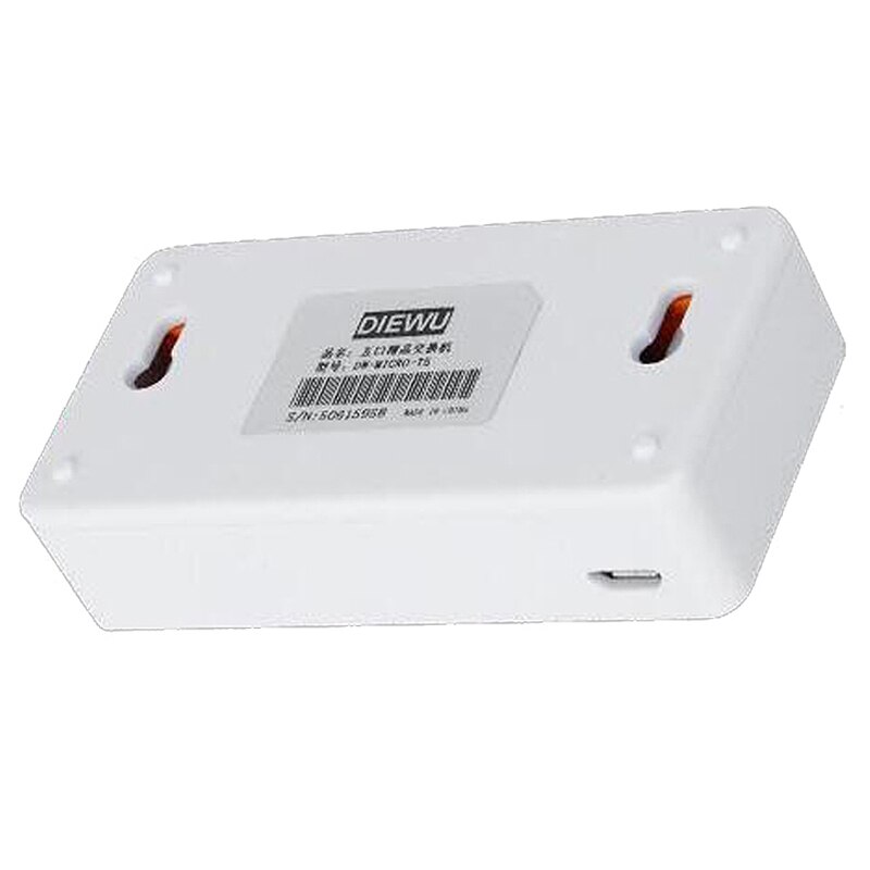 DIEWU 5 puertos Ethernet rápido RJ45 10/100Mbps red conmutador Centro de escritorio del ordenador portátil de viaje Lan Hub poder por Micro-