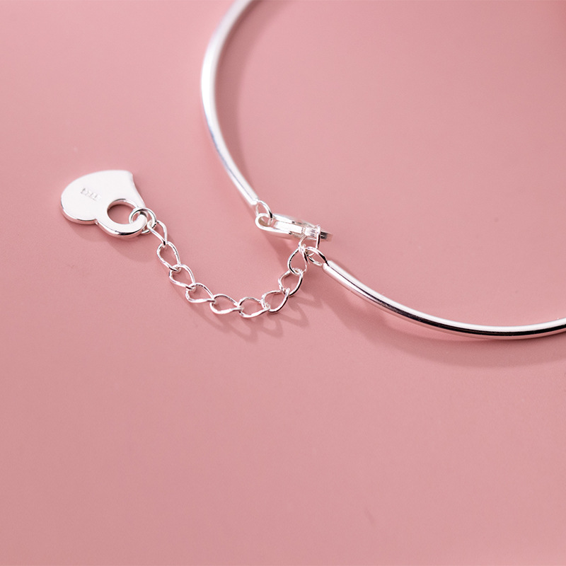 Zilveren armband hart | Lucardi-NL