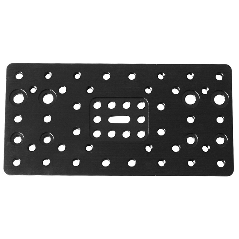 1pc plate 3D Printer parts Aluminum Alloy C-beam Gantry Plate - Double Wide for C-Beam CNC Machine Parts Accessory