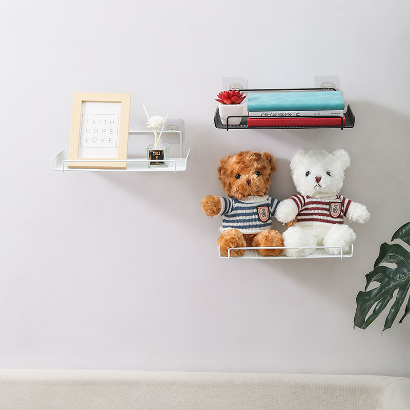 1Pc WIFI Router Plank Stand Wandmontage Opbergdoos Draagbare Minimalistische Office Organizer Diversen Thuis Opbergrek Houders