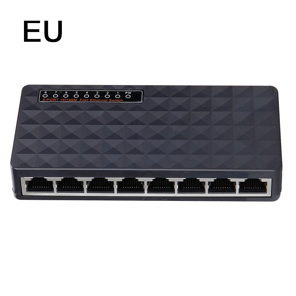 5/8 Ports Gigabit Switch Desktop RJ45 Ethernet Switch 10/100/1000mbps Lan Hub Switch: 2