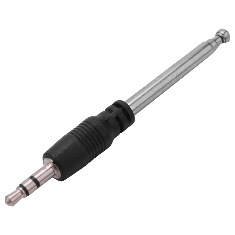 Antenne Radio FM Télescopique pour Téléphone Portable, 2 Antennes, 3.5mm, 4 Spam, Régule 3 Régulations, 4 Équipements Audio