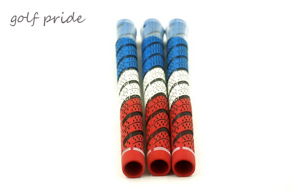 Original Golf Grips Patriot Grips Universal Rubber Golf Clubs Driver Woods Irons Wedges Grips 3 colors 10pcs/lot: Light blue red