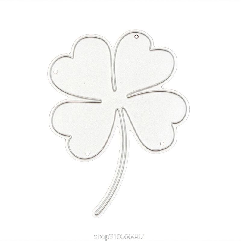 Lucky clover Cutting Die Embossing Stencil Template Mold DIY Paper Art Handcraft Scrapbook Card Decor N18 20