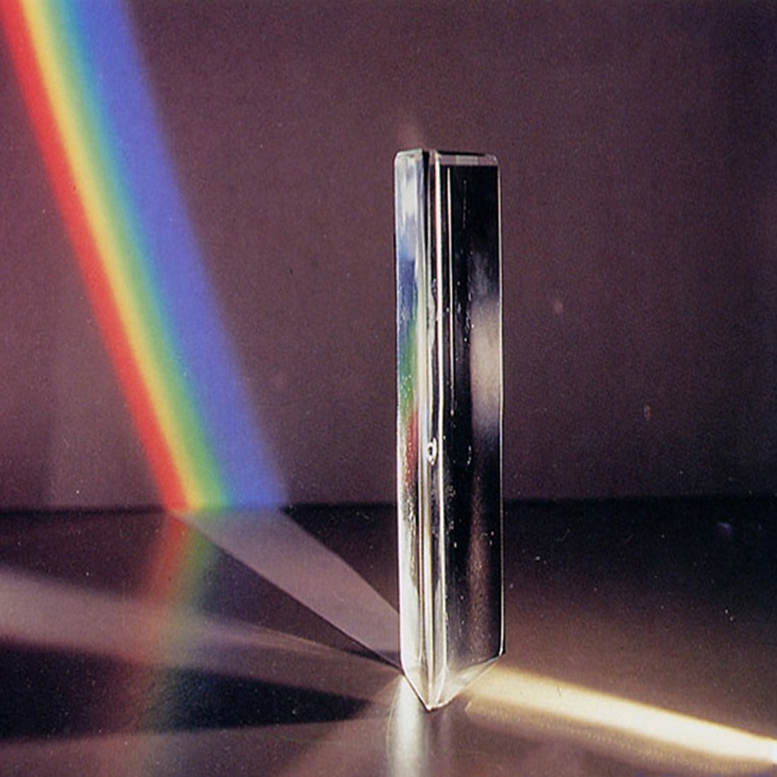 Prisma para arcoíris, cristal óptico, ángulo recto, reflejo, prisma Triangular, para enseñanza, espectro de luz