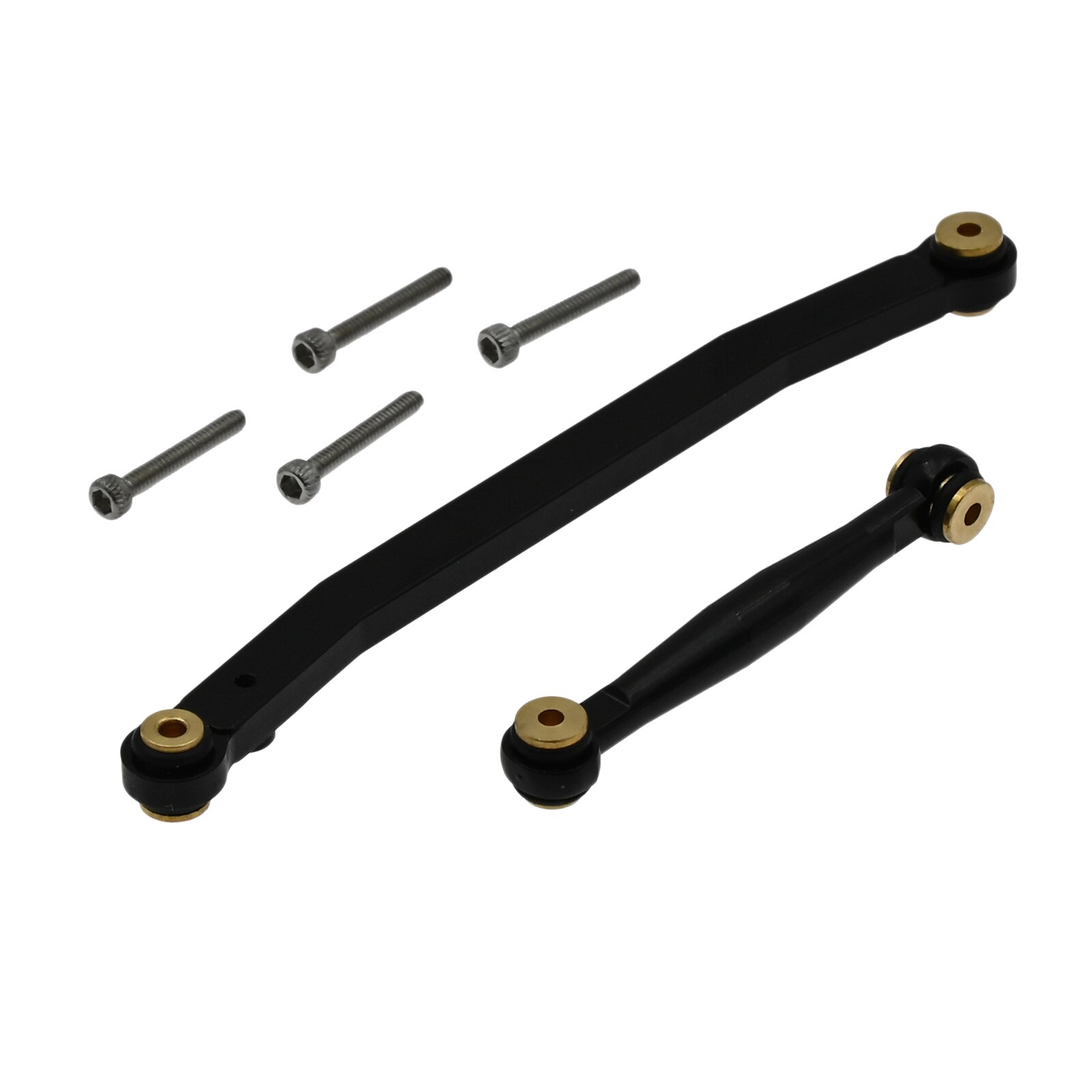 Legering Stuurstang Links Ties Voor Axiale SCX24 AXI90081 AXI00001 AXI00002 1/24 Schaal Rc Crawler Onderdelen