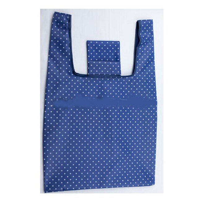 1PC Foldable Shopping Bags for Groceries Recyclable Grocery Tote Pouch Eco-Friendly Heavy Duty Washable Shopping Bag 35x51cm: 2