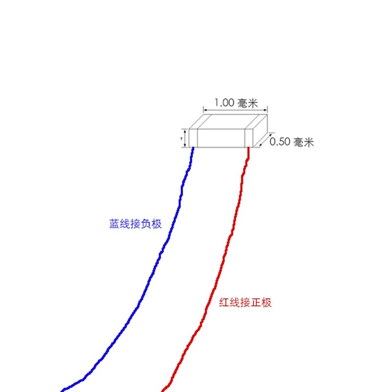 Pre-Wired 3V #0402 Smd Led Oranje, 30 Cm Draden Pre Gesoldeerd, hobby Model Kit/Auto/Railway/Railroad/Starship/Gundam Verlichting
