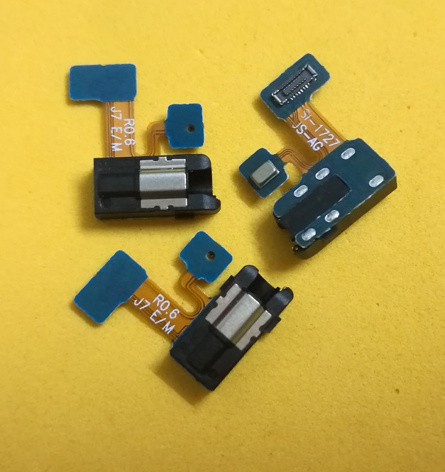 Cable flexible de Audio para Samsung Galaxy J4 J400 J400F , auriculares con conector para micrófono, 10 unidades