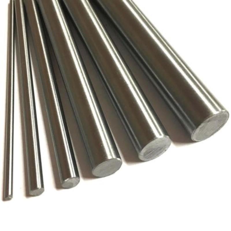 10 stk rustfrit stål stangstang 3mm 4mm 5mm 6mm 7mm 8mm 10mm 12mm 15mm lineær aksel metriske stænger jordmateriale 100mm 304 stål