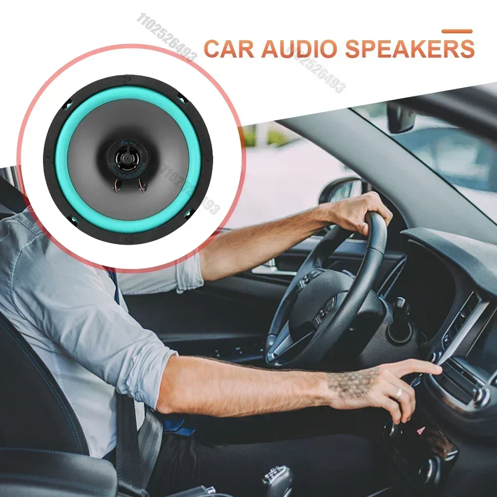 Nuevos altavoces para coche de 4/5/6 pulgadas, Subwoofer Coaxial HiFi, Audio Universal para automóvil, música, rango completo de frecuencia, altavoz estéreo para coche
