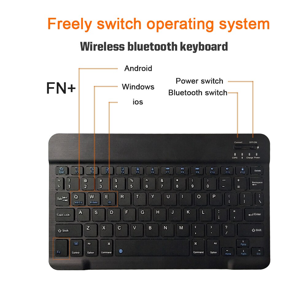 Accessoires pour tablette PC, étui en cuir PU sans fil pour Teclast P20 P20HD M40
