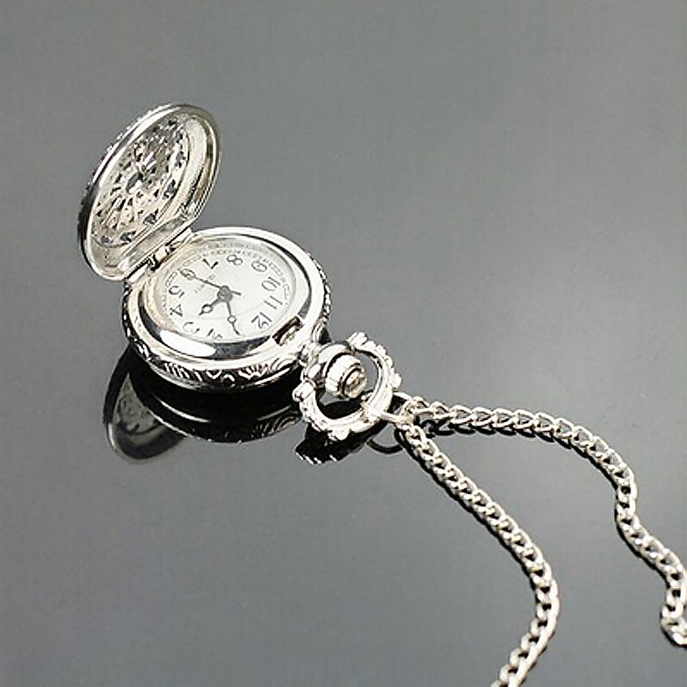 Retro Kleine Size Spinnenwebben Zakhorloge/Horloge Ketting Mode-sieraden Hanger Horloge Ketting Sub