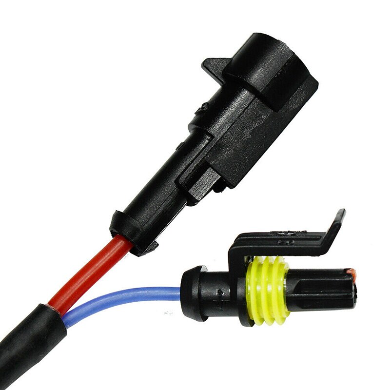 2PCS D2 AMP HID Adapters Converter Socket Cable D2S D2R D2C HID Bulb Socket Wire Adaptor Connector Harness Aftermarket Ballasts